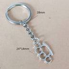 Pricked Knuckles Metal Pendant Keychain Fashion Car & Bag Accessory