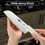 Precision Stainless Steel Chef Knife for Home Kitchen Cooking