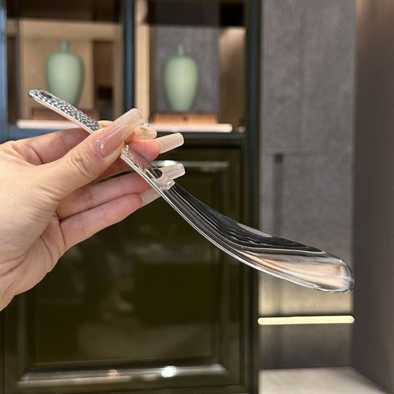 Hammered Stainless Steel Rice Scoop Spoon for Home Kitchen & Restaurant Serving