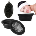 Foldable Silicone Face Ice Bath Bowl – Portable Facial Ice Plunge Basin for Skin Care & Puffiness Relief