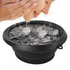 Foldable Silicone Face Ice Bath Bowl – Portable Facial Ice Plunge Basin for Skin Care & Puffiness Relief